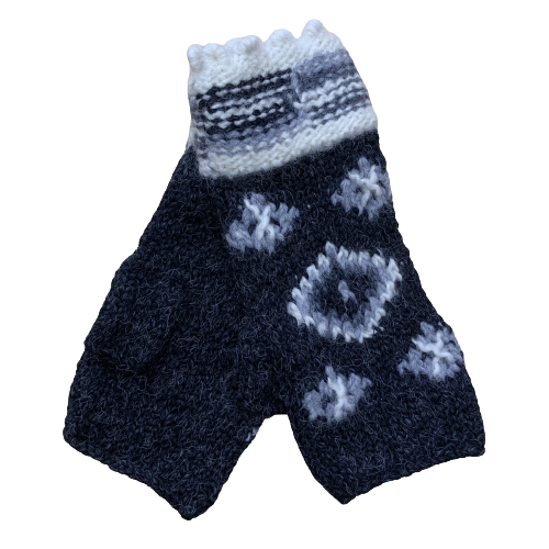 Rombo Fair Trade Fingerless Gloves