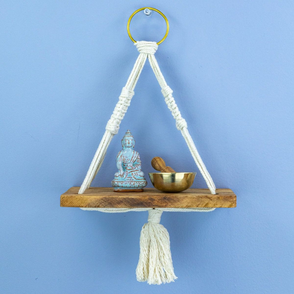 Fair Trade Mini Triangle Shelf Hanger