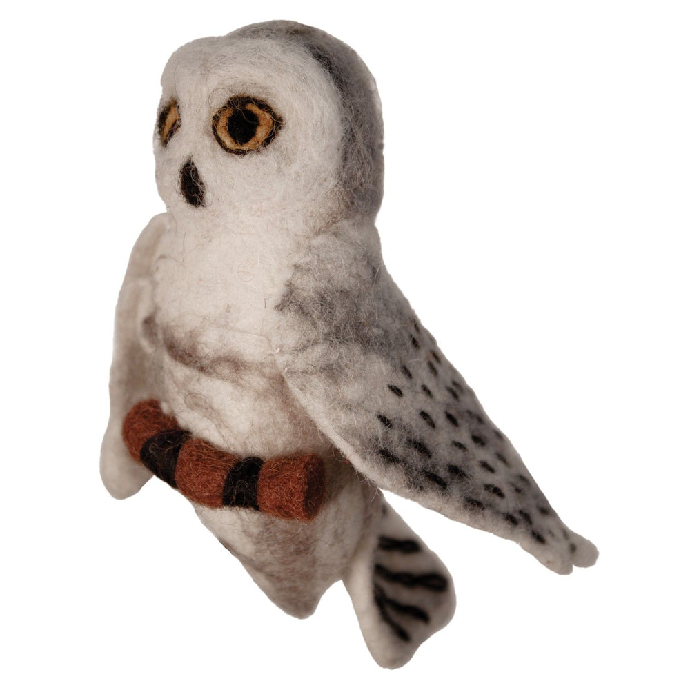 Fair Trade Snowy Owl Ornament