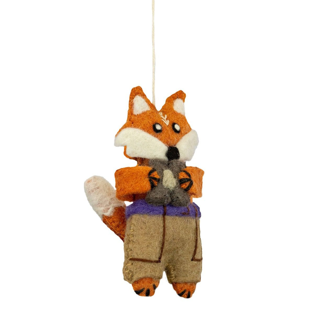 Fair Trade Camp Fox Ornament