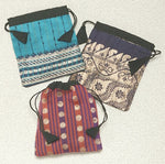 Recycled Sari Fabric Pouches