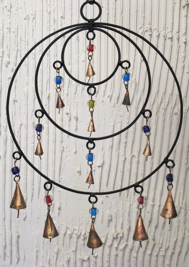 Triple Circle Chime with Bells