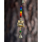 Ganesha Chime with 7 Chakra Beads