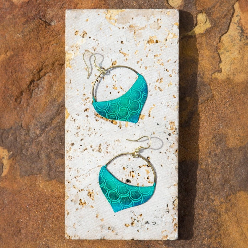Fair Trade Mermaid Earrings