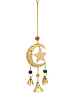 Moon & Star Chime with Beads